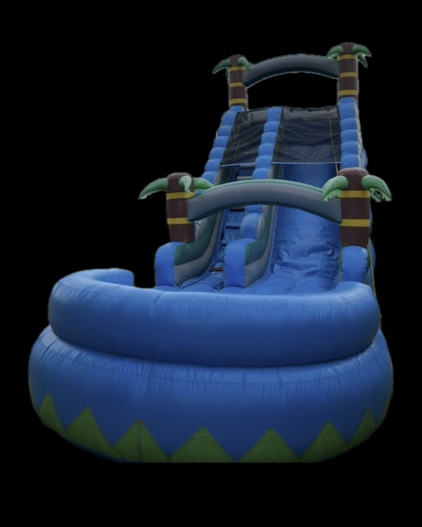 Baby Blue Water Slide