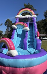 IMG 6205 1768675085 22ft Water Slide - Pink Rainbow water slide