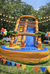 20ft Water Slide - Yellow water slide