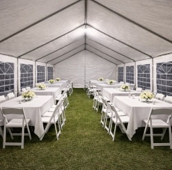 20x32 Tent Rental - White