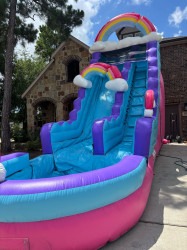 IMG 6481 1769320798 22ft Water Slide - Pink Rainbow water slide