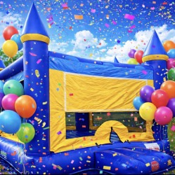 Bounce House Rental - Blue Bouncy House